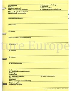 1970-1972 BMW 1500 | 1600 | 1800 | 1800 TI  SERVICE INFORMATIE NEDERLANDS 2