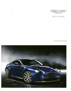 2011 ASTON MARTIN VANTAGE PROGRAMMA BROCHURE ENGELS