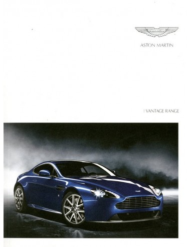2012 ASTON MARTIN VANTAGE PROGRAMMA BROCHURE ENGELS