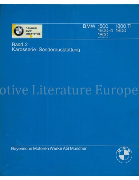 1973 BMW 1600 | 1602 | 1802 | 2002 ONDERDELEN CATALOGUS MULTI ( 2 MAPPEN)