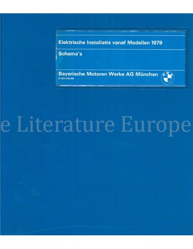 1979 BMW  3-SERIE  (E21) | 5-SERIE (E12) | 6-SERIE (E24) | 7-SERIE (E23)  ELECTRISCH SCHEMA NEDERLANDS