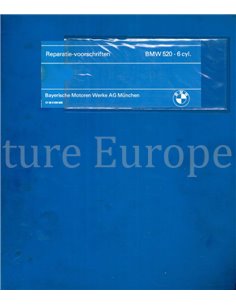 1980 BMW 520-6CILINDER (E12) WERKPLAATSHANDBOEK NEDERLANDS 