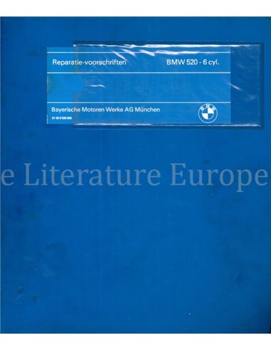 1980 BMW 520-6CILINDER (E12) WERKPLAATSHANDBOEK NEDERLANDS 