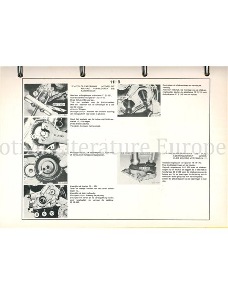 1980 BMW 520-6CILINDER (E12) WERKSTATTHANDBUCH NIEDERLÄNDISCH