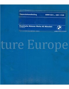 1981 BMW 525i ...528i (E28) WORKSHOP MANUAL DUTCH 