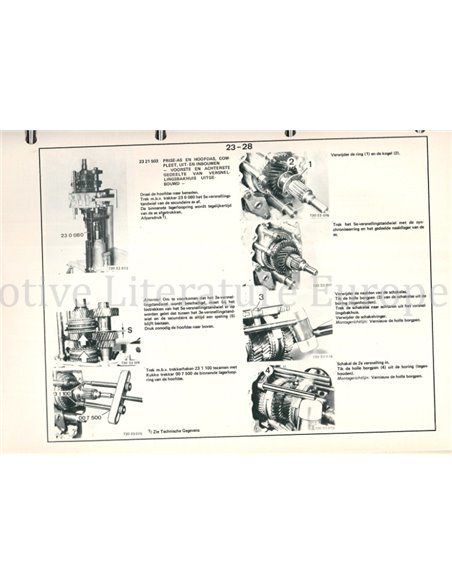1981 BMW 525i ...528i (E28) WERKPLAATSHANDBOEK NEDERLANDS 