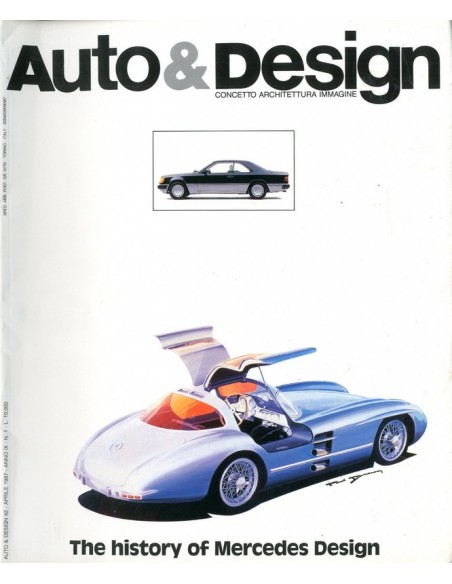 1987 AUTO & DESIGN MAGAZINE ITALIAANS & ENGELS 42