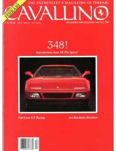 1989 FERRARI CAVALLINO MAGAZINE USA 54