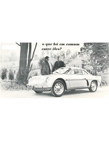 1966 WILLYS OVERLAND INTERLAGOS BROCHURE PORTUGEES