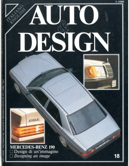 1983 AUTO & DESIGN MAGAZINE ITALIAANS & ENGELS 18