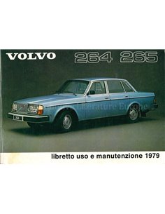 1979 VOLVO 264 | 265 BETRIEBSANLEITUNG ITALIENISCH