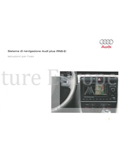 2008 AUDI RNS-E BEDIENUNGSANLEITUNG ITALIËNISCH