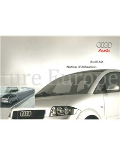 2000 AUDI A2 INSTRUCTIEBOEKJE FRANS