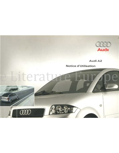 2000 AUDI A2 INSTRUCTIEBOEKJE FRANS