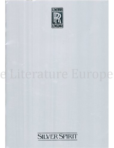 1980 ROLLS ROYCE SILVER SPIRIT | BENTLEY MULSANNE PROSPEKT ENGLISCH