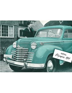 1951 OPEL OLYMPIA BROCHURE DUTCH