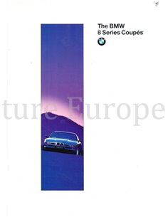 1996 BMW 8 SERIE BROCHURE ENGELS