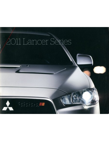 2011 MITSUBISHI LANCER BROCHURE ENGELS USA