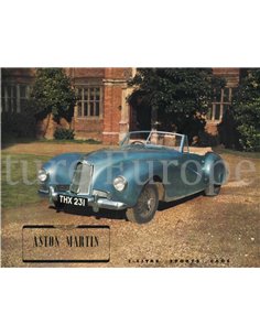 1948 ASTON MARTIN DB1 2-LITRE SPORTS CAR BROCHURE ENGELS