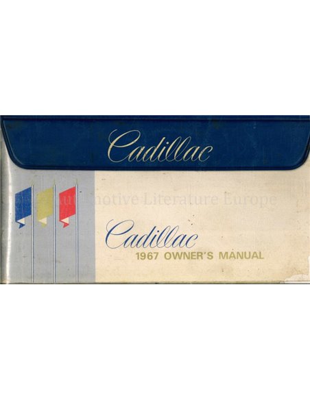 1962 CADILLAC PROGRAMM BETRIEBSANLEITUNG ENGLISCH (USA)