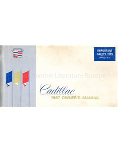 1992 CADILLAC PROGRAMMA INSTRUCTIEBOEKJE ENGELS (USA) 2