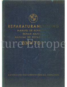 1960 BMW 700 REPARATIE HANDLEIDING MULTI