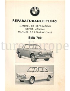 1960 BMW 700 REPAIR MANUAL MULTI 2