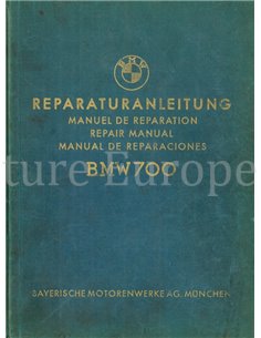 1961 BMW 700 REPARATURANLEITUNG MULTI