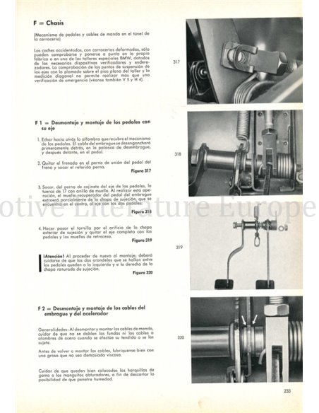 1961 BMW 700 REPARATIE HANDLEIDING MULTI