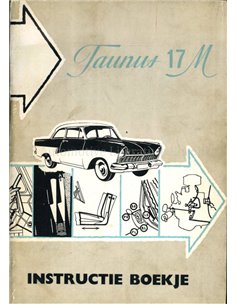 1958 FORD TAUNUS 12M BETRIEBSANLEITUNG NIEDERLÄNDISCH
