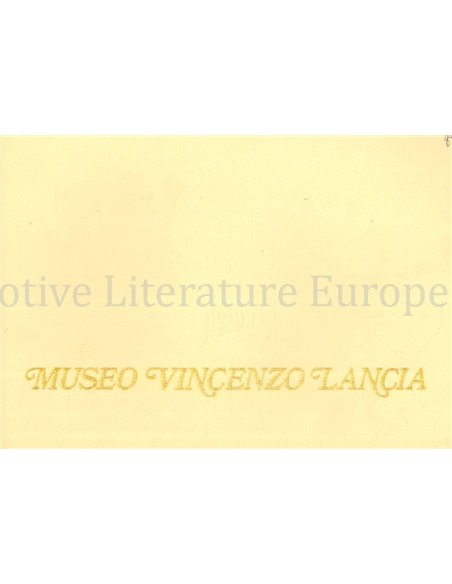 MUSEO VINZENZO LANCIA (KATLOGUS)