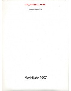 1997 PORSCHE PROGRAMMA PERSMAP DUITS