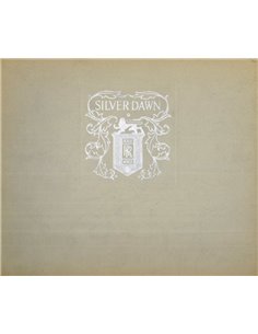 1952 ROLLS ROYCE SILVER DAWN BROCHURE ENGLISH