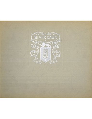 1952 ROLLS ROYCE SILVER DAWN BROCHURE ENGELS