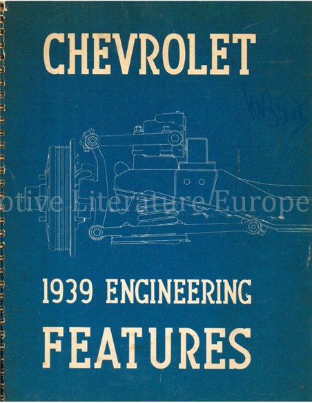 CHEVROLET 1939 ENGINEERING FEATURES