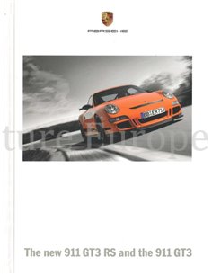 2007 PORSCHE 911 GT3 + RS HARDCOVER BROCHURE ENGELS