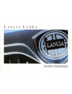 1999 LANCIA LYBRA INSTRUCTIEBOEK NEDERLANDS