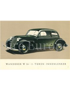 1939 WANDERER 4 ZYLINDER PROGRAMMA BROCHURE DUITS 2