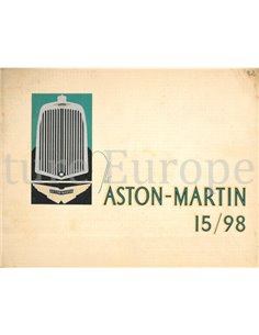 1931 ASTON MARTIN PROGRAMM PROSPEKT ENGLISCH