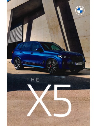 2024 BMW X5 BROCHURE TSJECHISCH