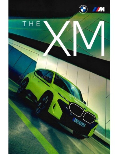 2024 BMW XM BROCHURE CZECH