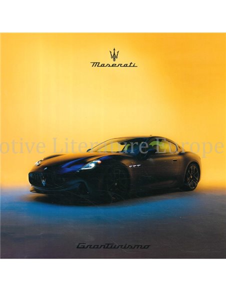 2024 MASERATI GRANTURISMO BROCHURE DUITS