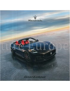 2024 MASERATI GRANCABRIO PROSPEKT DEUTSCH