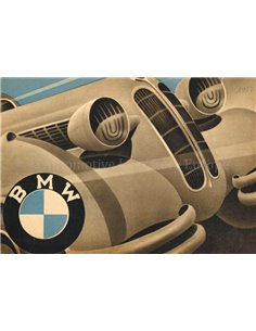 1937 BMW PROGRAMM PROSPEKT DEUTSCH