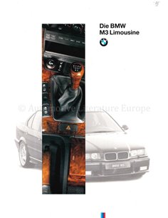 1994 BMW M3 SEDAN BROCHURE DUITS