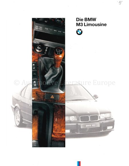 1994 BMW M3 LIMOUSINE PROSPEKT DEUTSCH