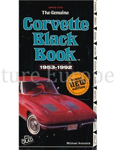 THE GENUINE CORVETTE BLACK BOOK 1953 - 1992