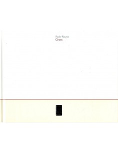 2009 ROLLS ROYCE GHOST HARDCOVER BROCHURE ENGELS