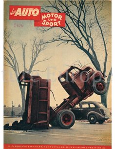 1953 DAS AUTO MOTOR UND SPORT MAGAZINE 2 GERMAN