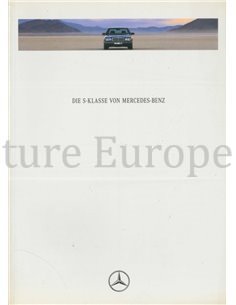 1991 MERCEDES BENZ S KLASSE PROSPEKT DEUTSCH